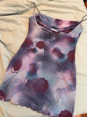 Princess Polly Watercolor Dress